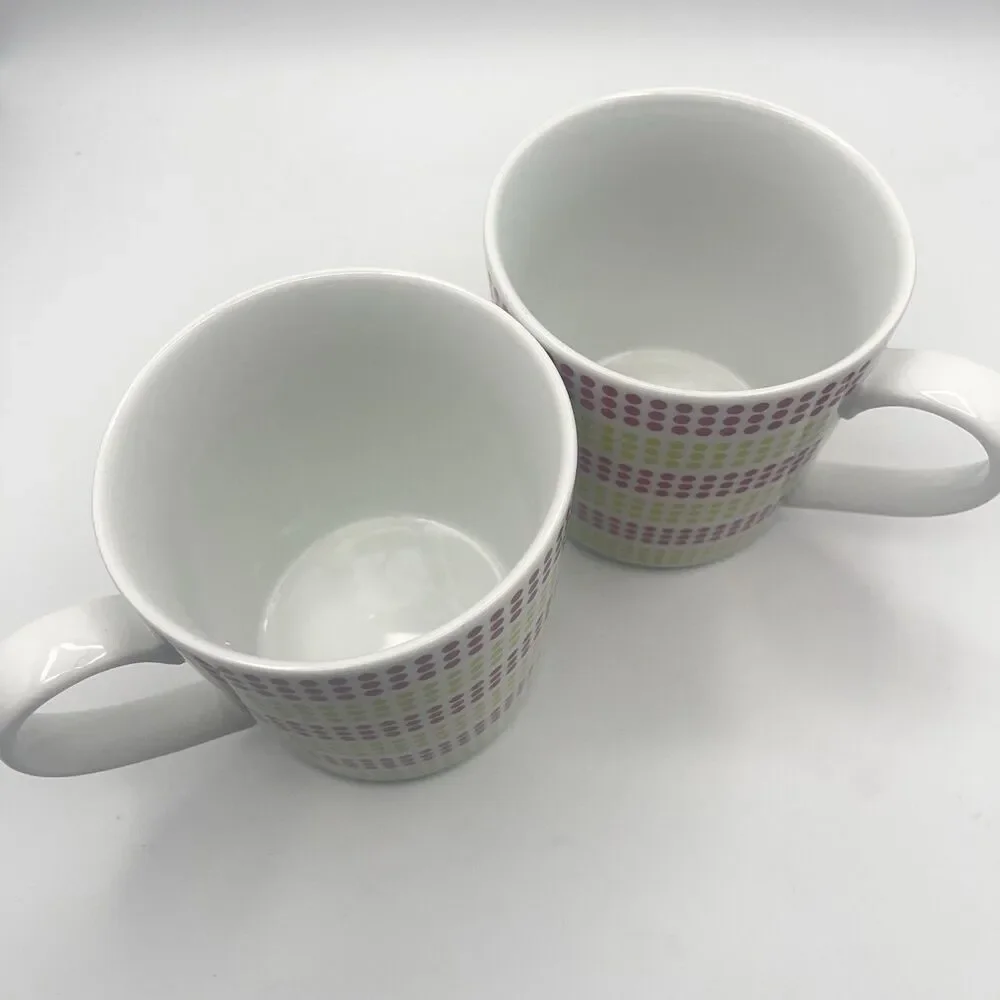 Crate & Barrel Mugs - Set Of 2